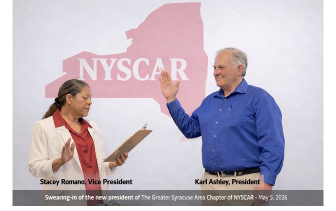 Swearing In Syracuse NYSCAR Board